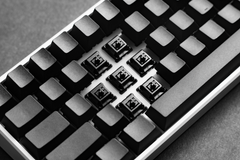 AEBoards Blaeck - Linear Switches (40) - Alternate Angle