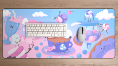 Close up of Candy Coated Deskmats