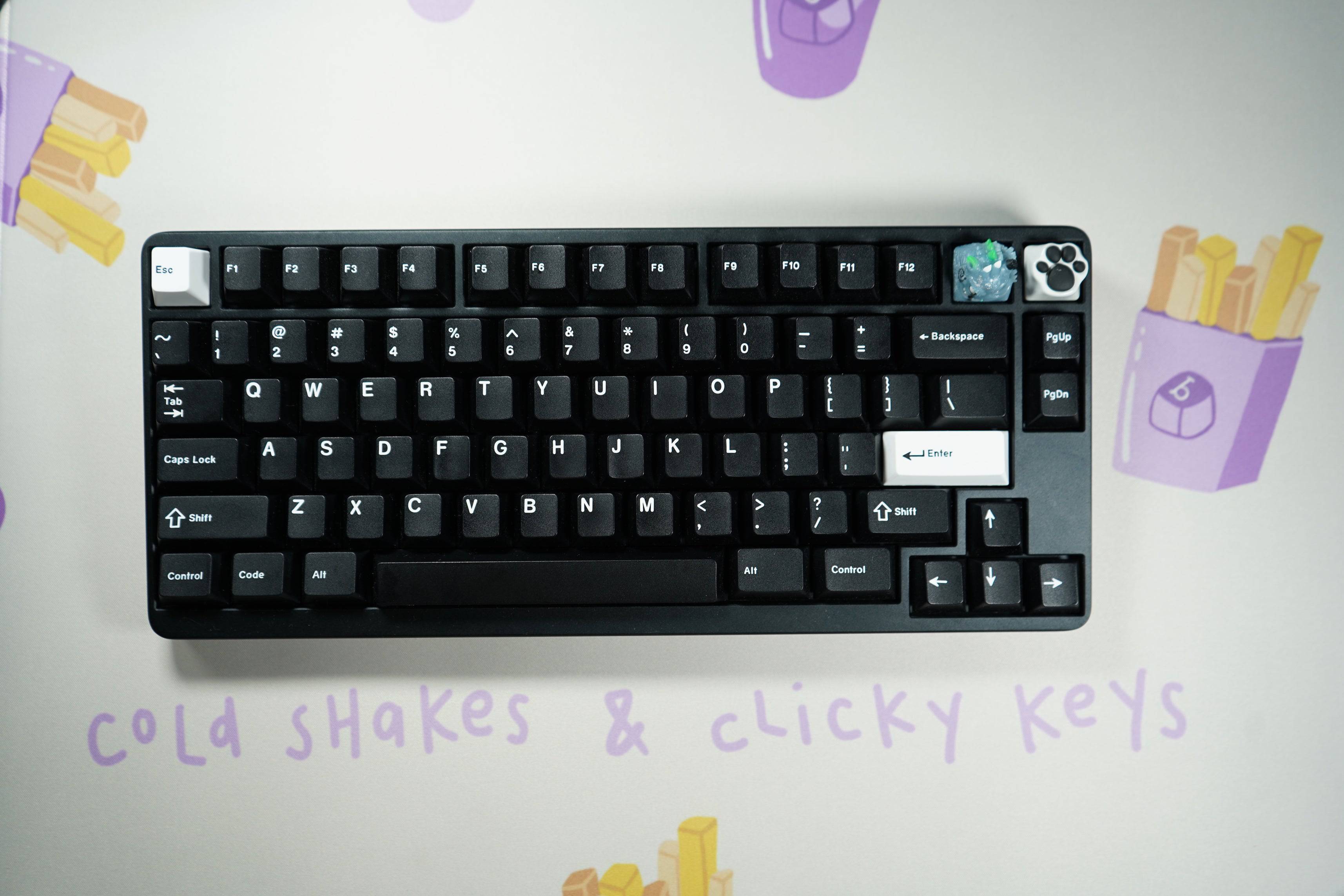 Cold Shakes & Clicky Keys Deskmats - KeebsForAll