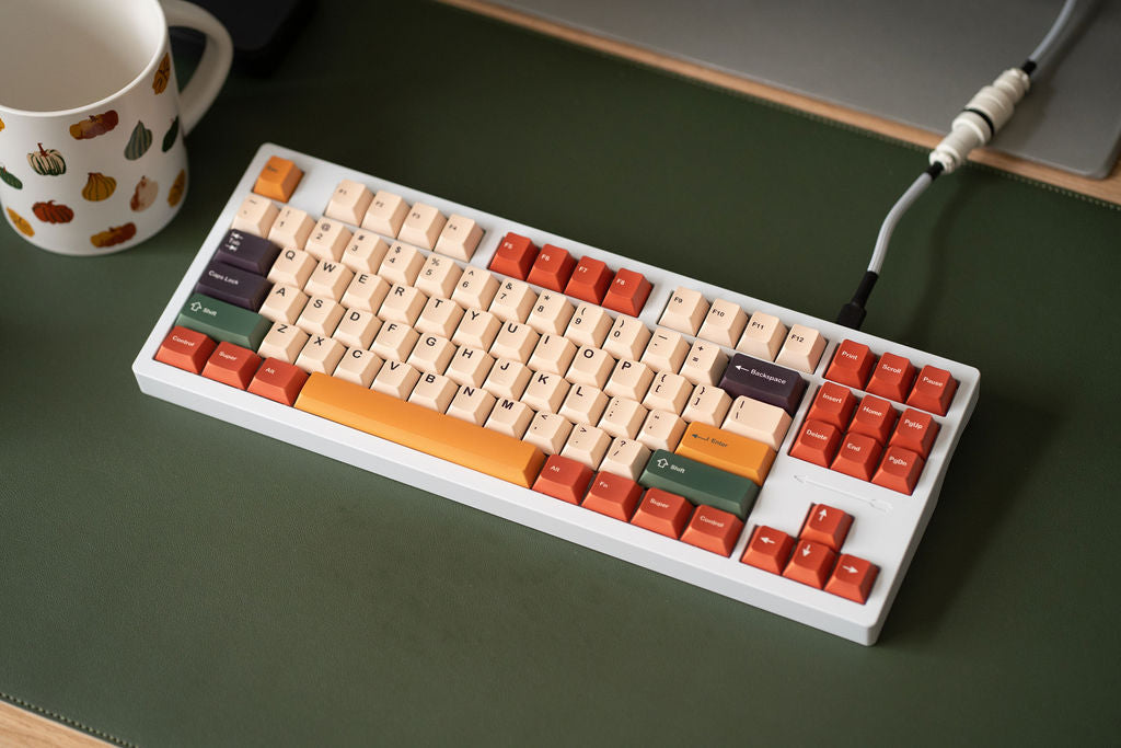 Autumn Leaves PBT Keycaps for Mechanical Keyboards - IN STOCKAutumn Leaves PBT Keycaps Grab these fall themed key