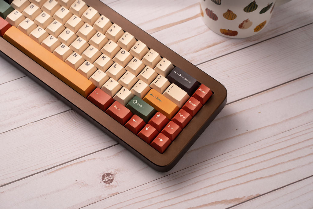 [Pre-Order] Autumn Leaves PBT Keycaps - KeebsForAll