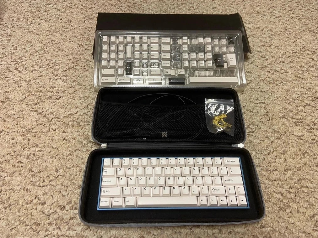 [KFA MARKETPLACE] FreeBird60 Fully Built with Case and Extra Parts - KeebsForAll