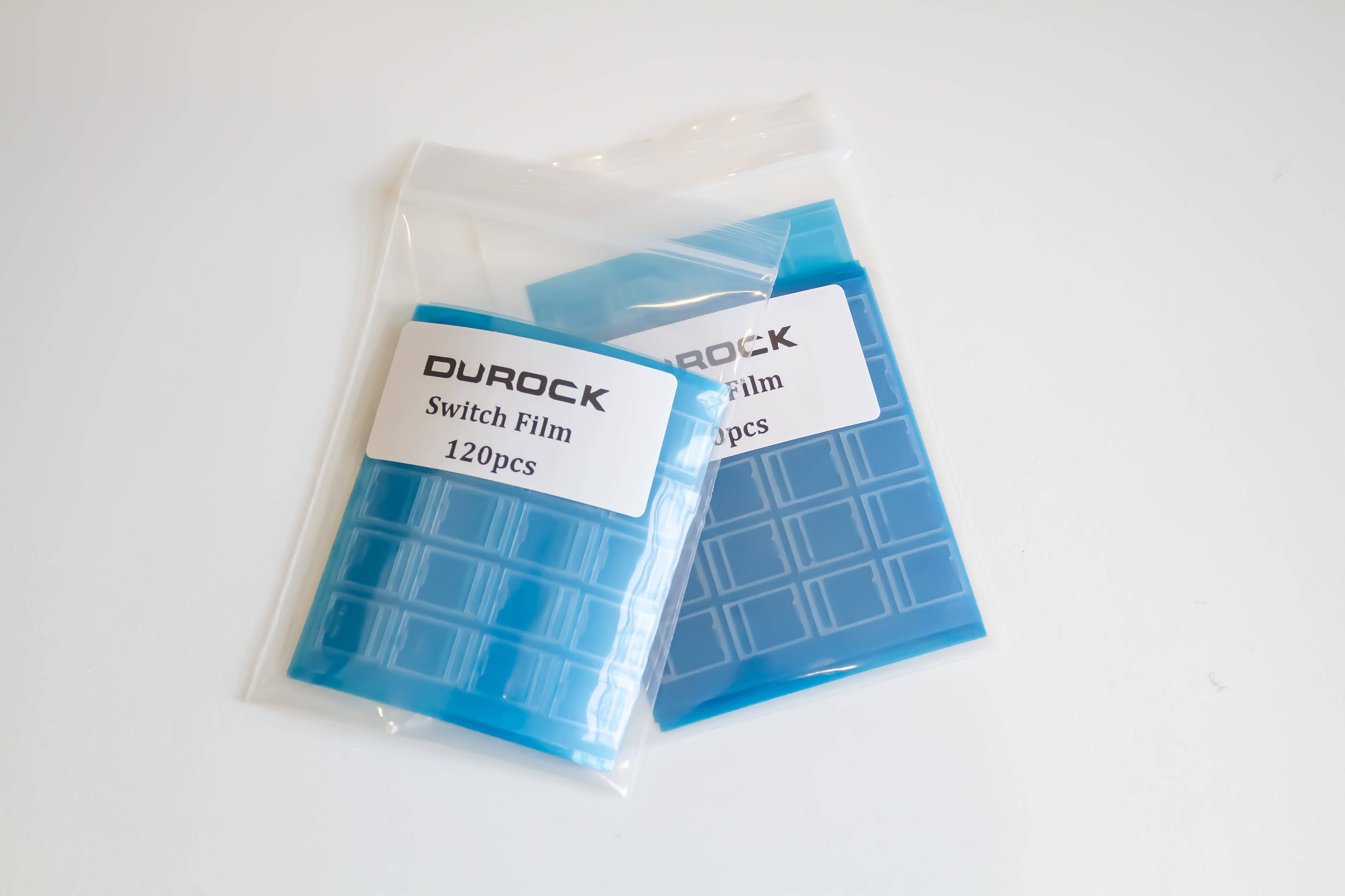 Two packs of Durock mechanical key switch films.