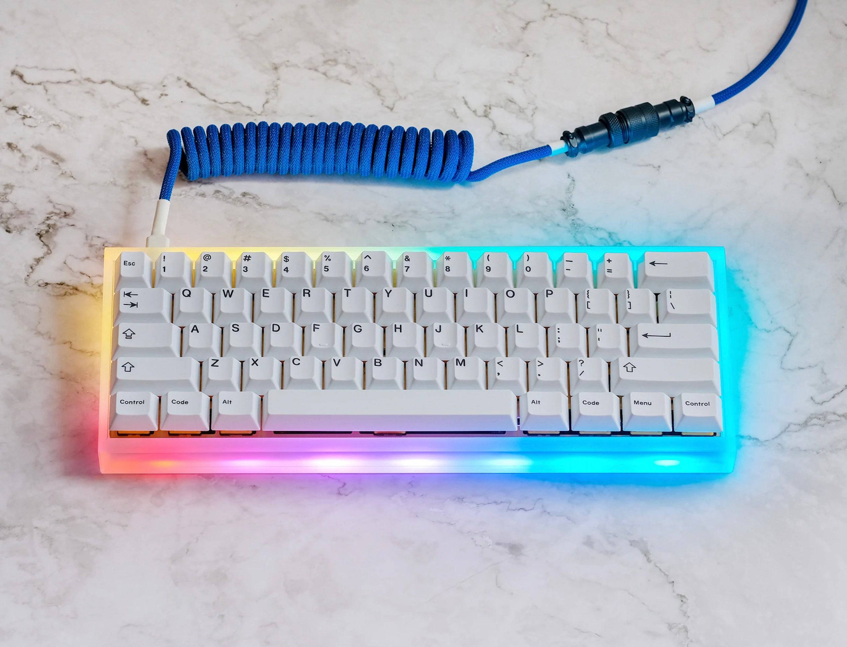 [KFA MARKETPLACE] Baldr 60% Frosted Glass Case New - KeebsForAll