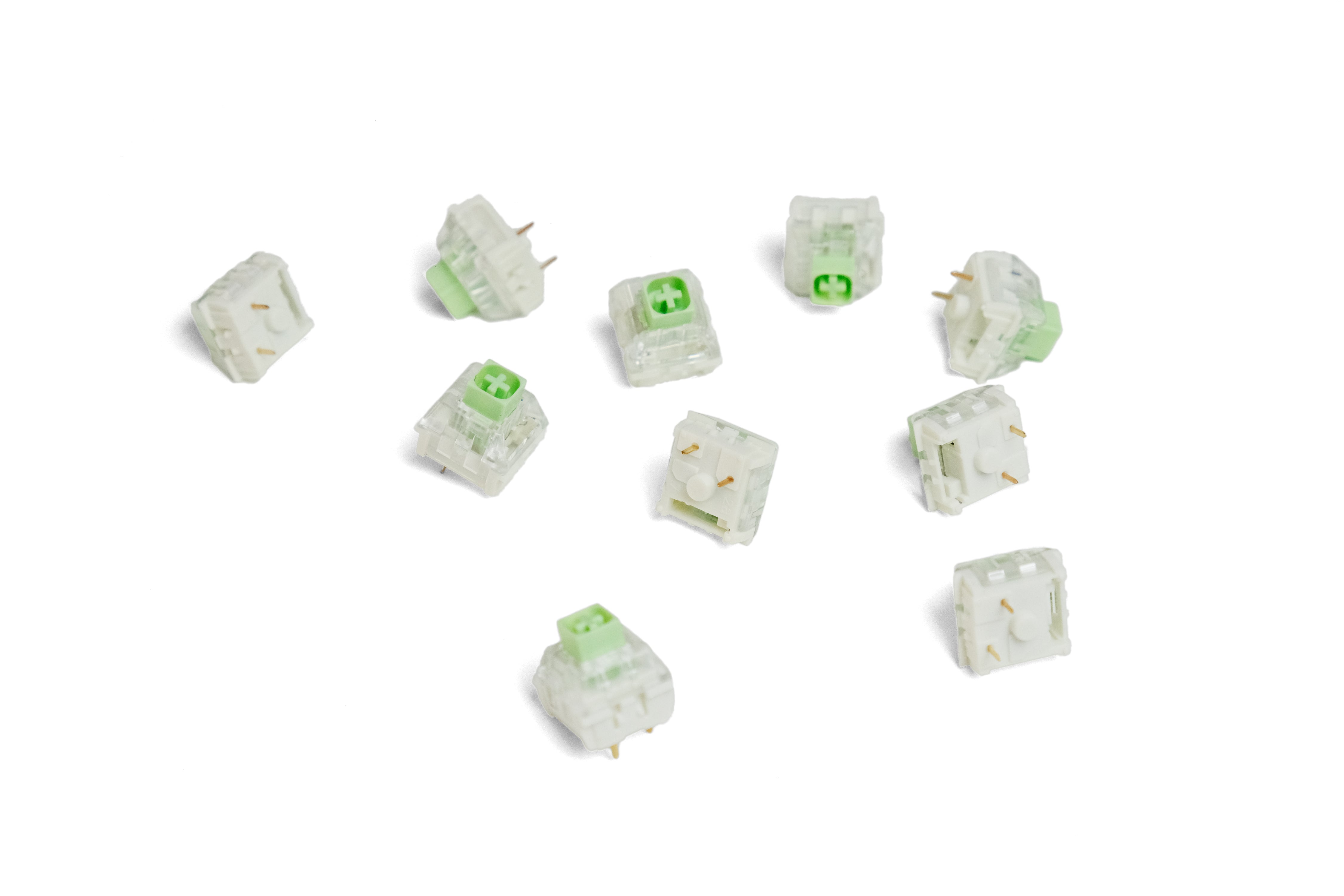 Group of Kailh Box Jade Clicky Switches