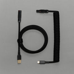 Viendi 8L All Black Luxury Cable proxied by KeebsForAll