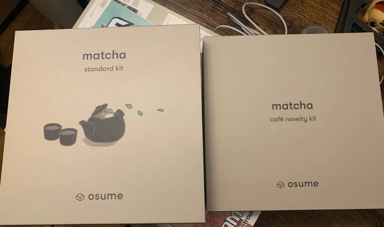 [KFA MARKETPLACE] Osume Matcha Standard Base + Cafe Novelties - KeebsForAll