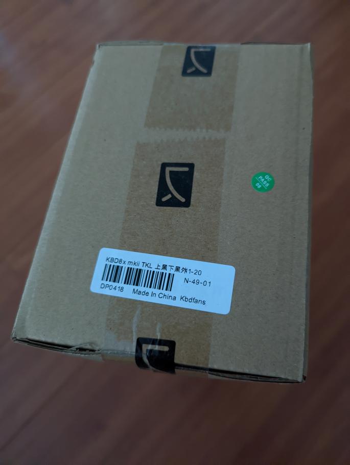 [KFA MARKETPLACE] KBD8X MARK II Soldered Kit (Black) Brand New - KeebsForAll