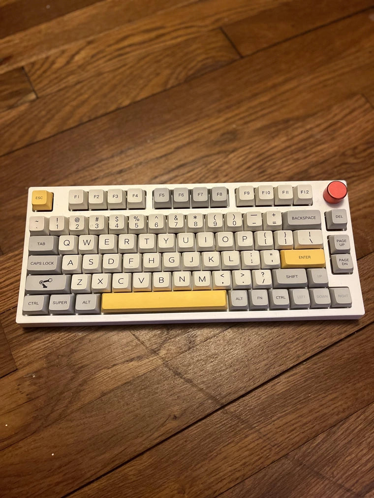 [KFA MARKETPLACE] TH80 with Lubed Gateron Cap Golden Browns - KeebsForAll