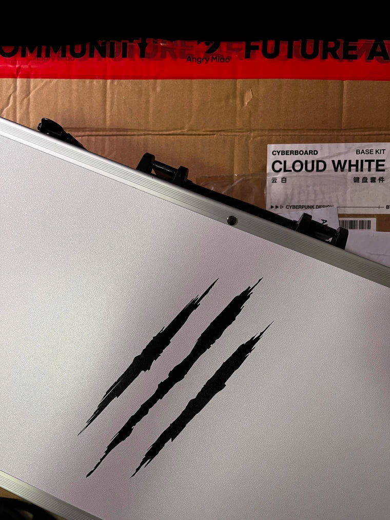 [KFA MARKETPLACE] Cyberboard R3 (Cloud White) - KeebsForAll