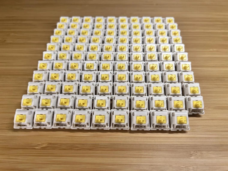 [KFA MARKETPLACE] NK Silk Yellow Switches (Lubed; 109x)