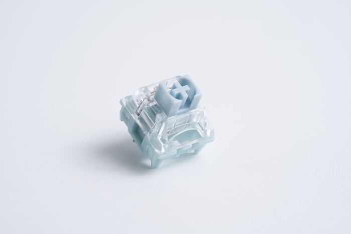 TTC Bluish White Tactile Switches - A fairly popular LIGHT tactile from TTC