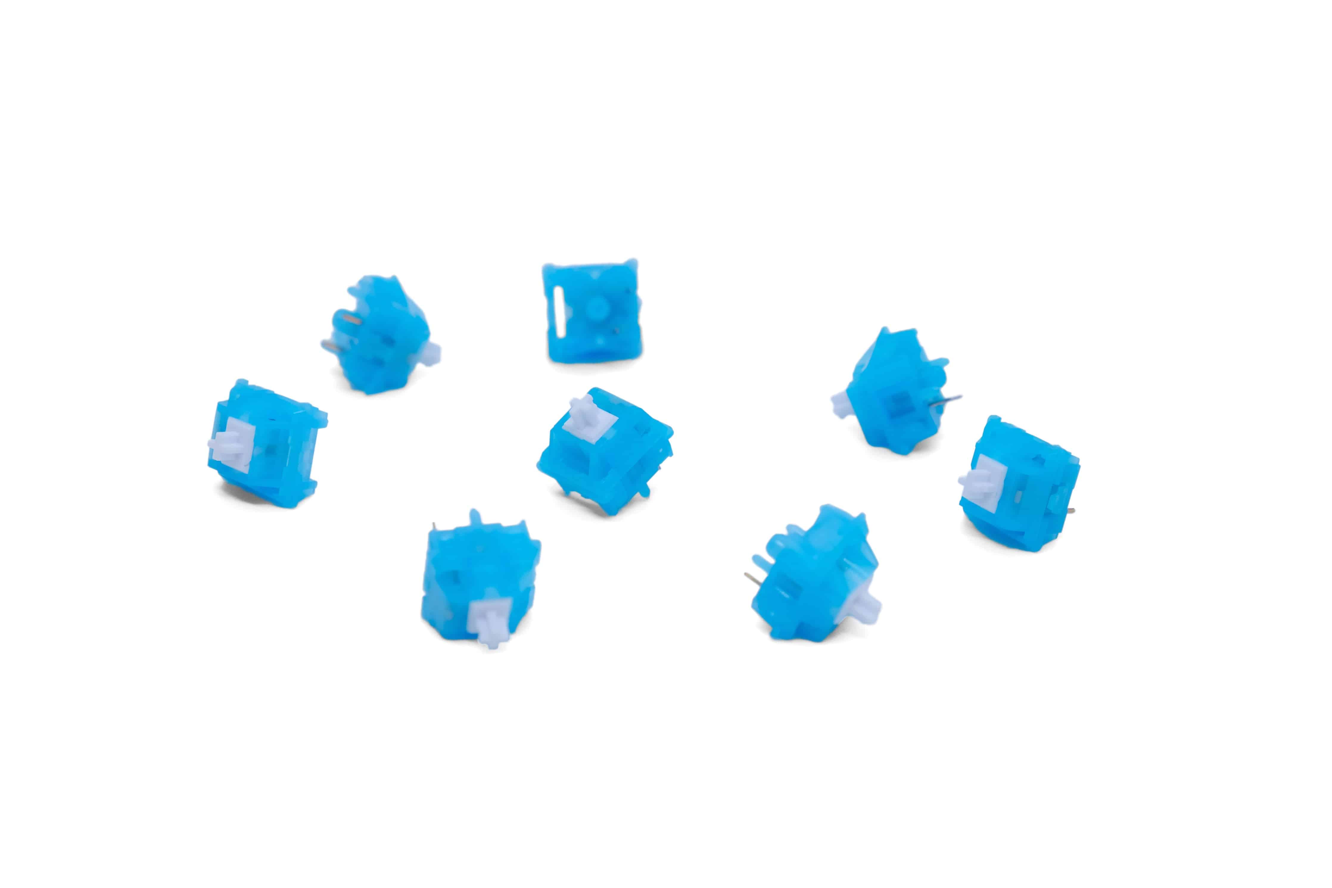 Group of Tecsee Blue Sky Cloud Tactile Switches