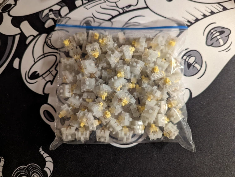 [KFA MARKETPLACE] Jwick Yellow Switches (Spring Lubed; 88x)