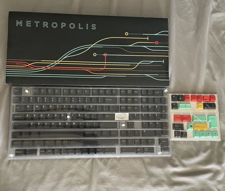 KFA MARKETPLACE] GMK Metropolis R1 Base Kit w/ Extras | KeebsForAll