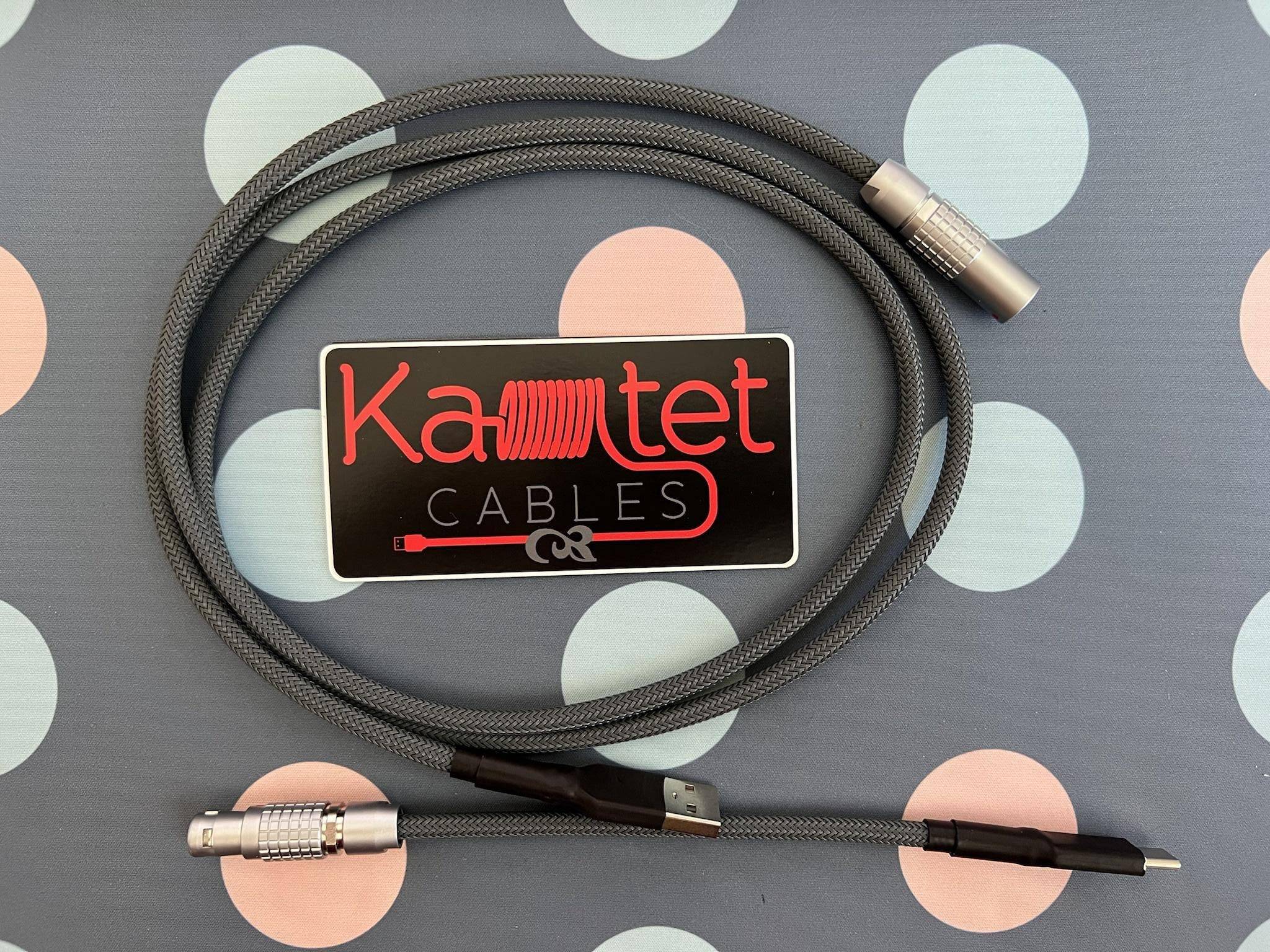 [KFA MARKETPLACE] BNIB Ka-tet Cables Monochrome FEMO Cables - Straight & Coiled - KeebsForAll