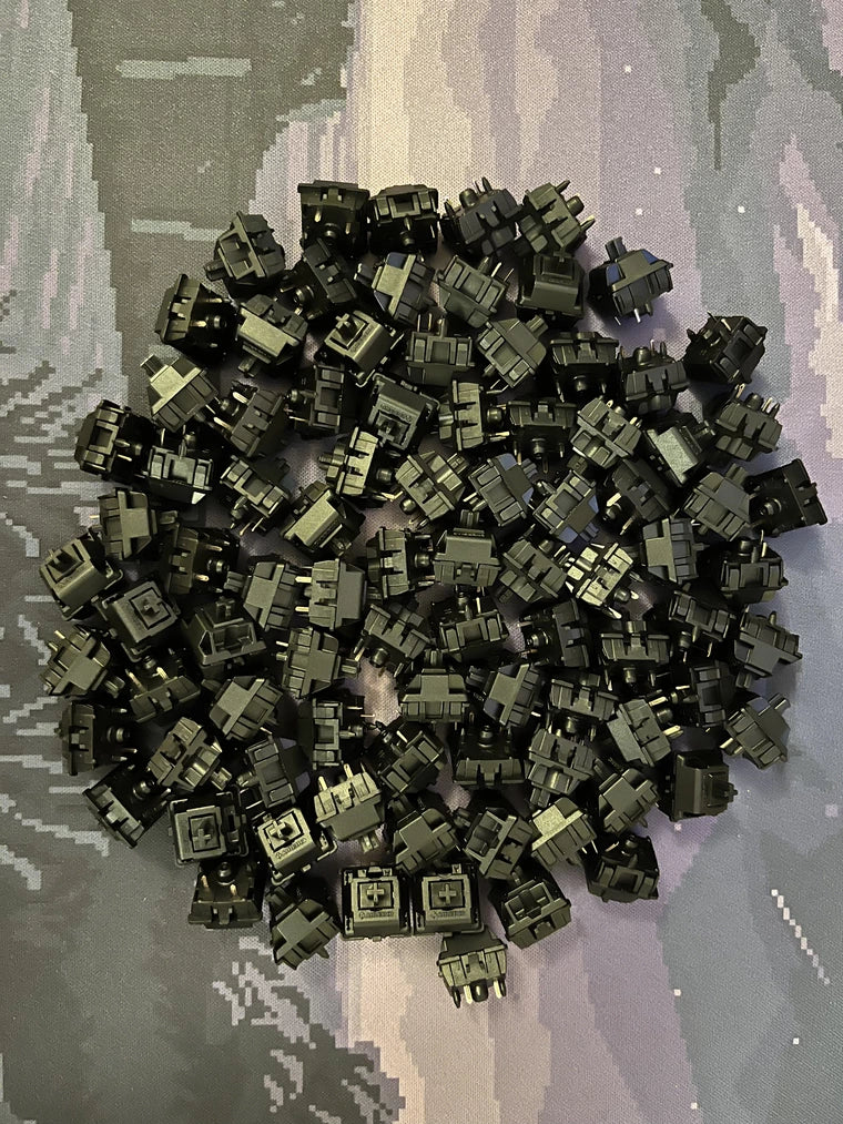 [KFA MARKETPLACE] Black Cherry Pie Switches (x87; Lubed) - KeebsForAll