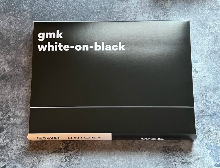 [KFA MARKETPLACE] GMK White on Black