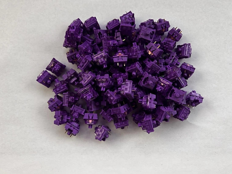 [KFA MARKETPLACE] Akko CS Lavender Purple (Lubed; 90x) - KeebsForAll