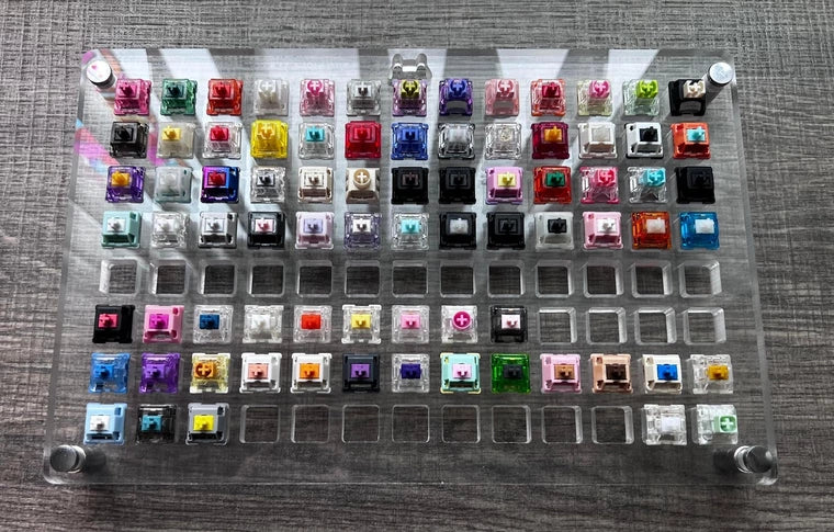 [KFA MARKETPLACE] 79 LUBED Switches Sampler
