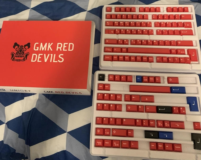 [KFA MARKETPLACE] GMK Red Devil Base Kit - KeebsForAll