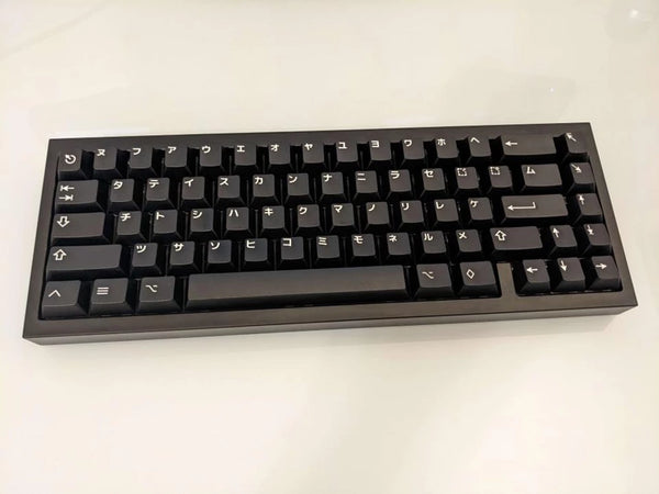 [KFA MARKETPLACE] Qwertykeys QK65 Black Chroma Fully-built w/ frankens +GMK  Wob Kata