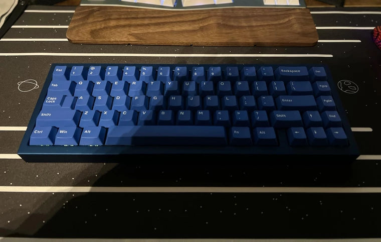 [KFA MARKETPLACE] QK65 blue and gold Prebuilt kit