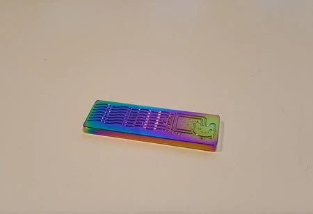 [KFA MARKETPLACE] Wuque Ikki68 Aurora Keyboard Badge #316 Nyan Cat. Never used. - KeebsForAll