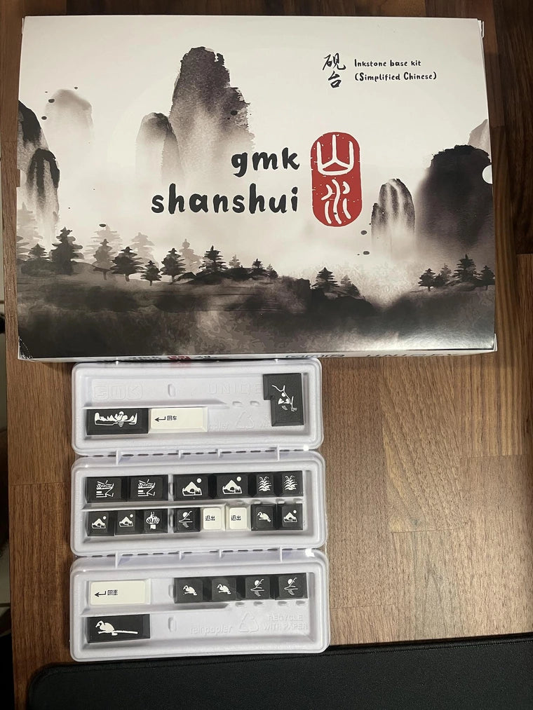 [KFA MARKETPLACE] GMK Shanshui Simplified set + Novelties