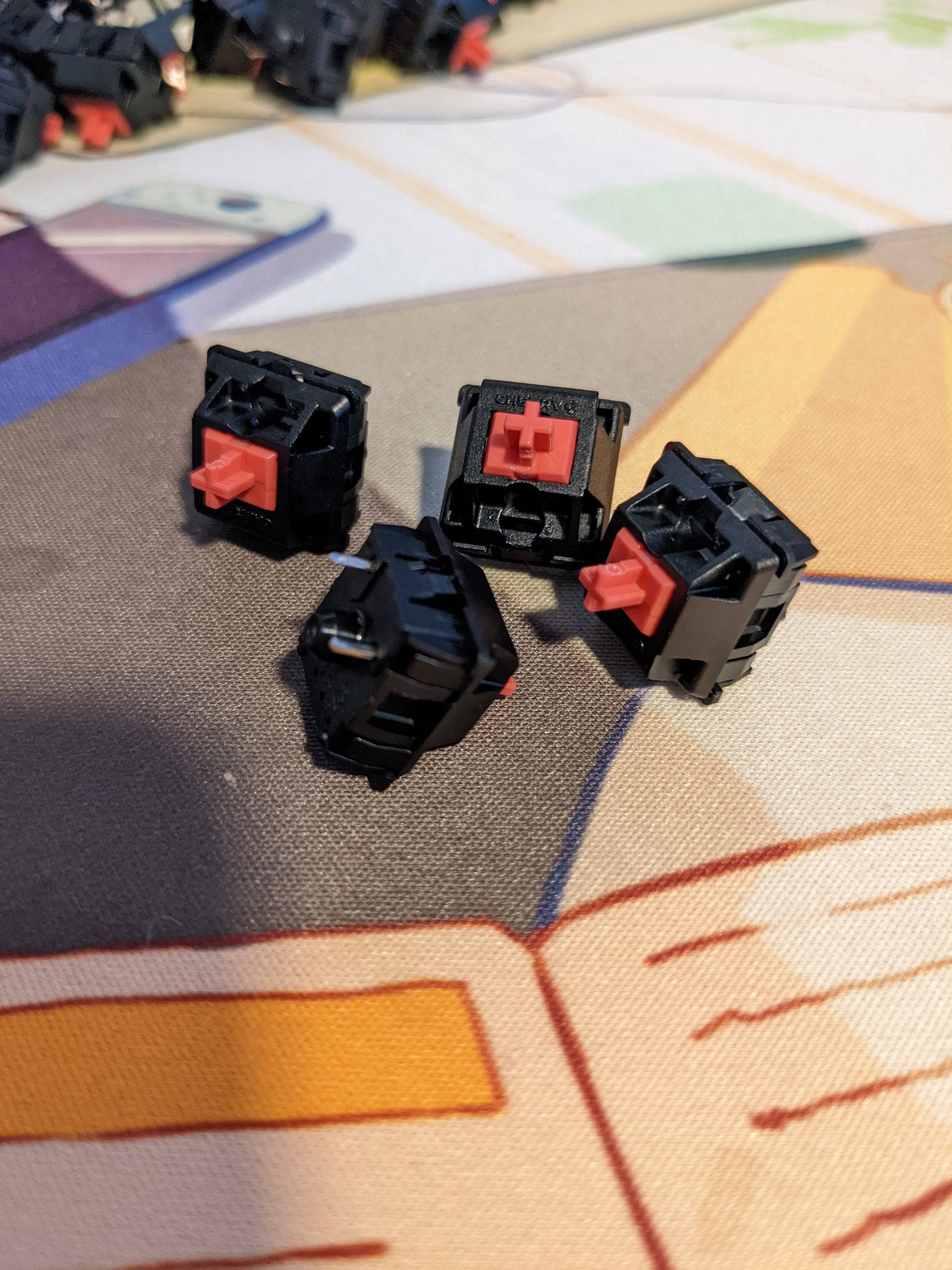 [KFA MARKETPLACE] Cherry MX Switches Silent Reds (x75) - KeebsForAll