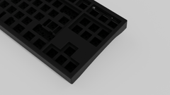 Closeup of the Black FreeBirdTKL