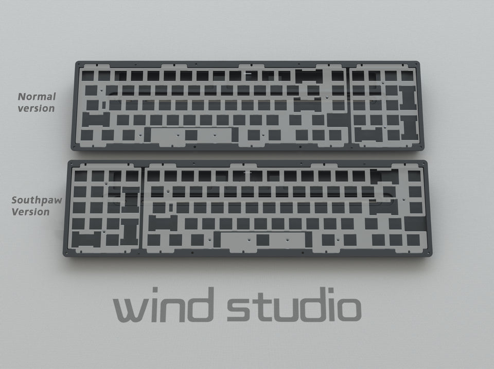 Wind X R2 Southpaw Version Plate | Keyboard Customization – KeebsForAll