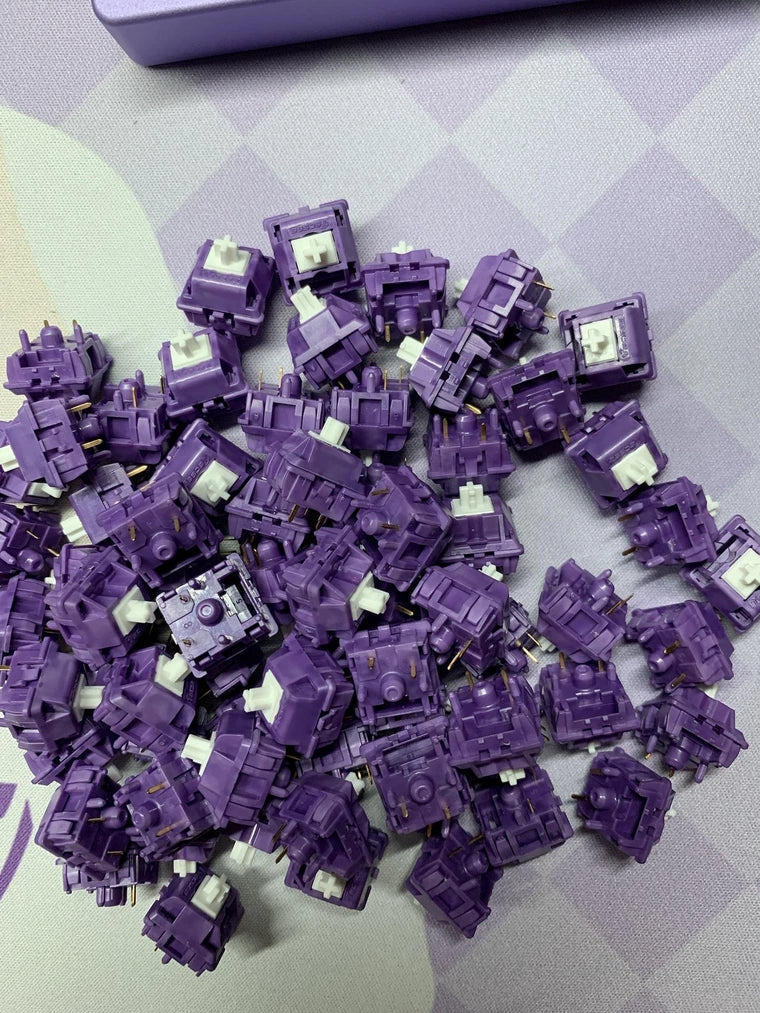 [KFA MARKETPLACE] x70 Purple Pandas (Lubed)