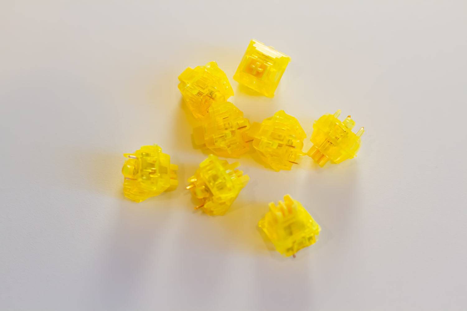 Yellow Inks from the premium line of gateron switches, great for the balanced linear